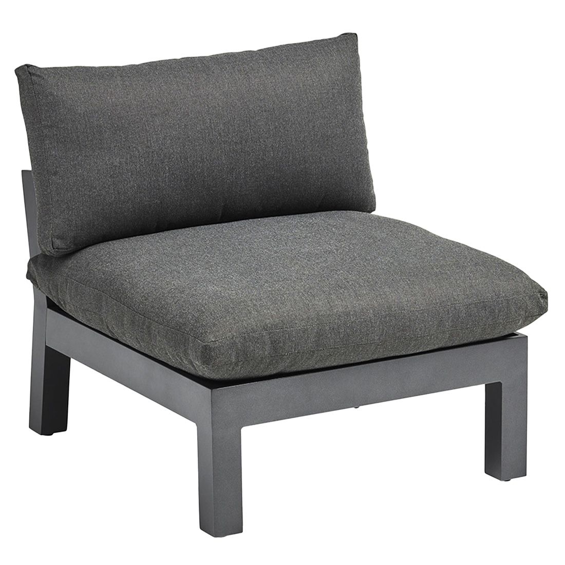 Kettler Comfort Mittelmodul Aluminium/Agora