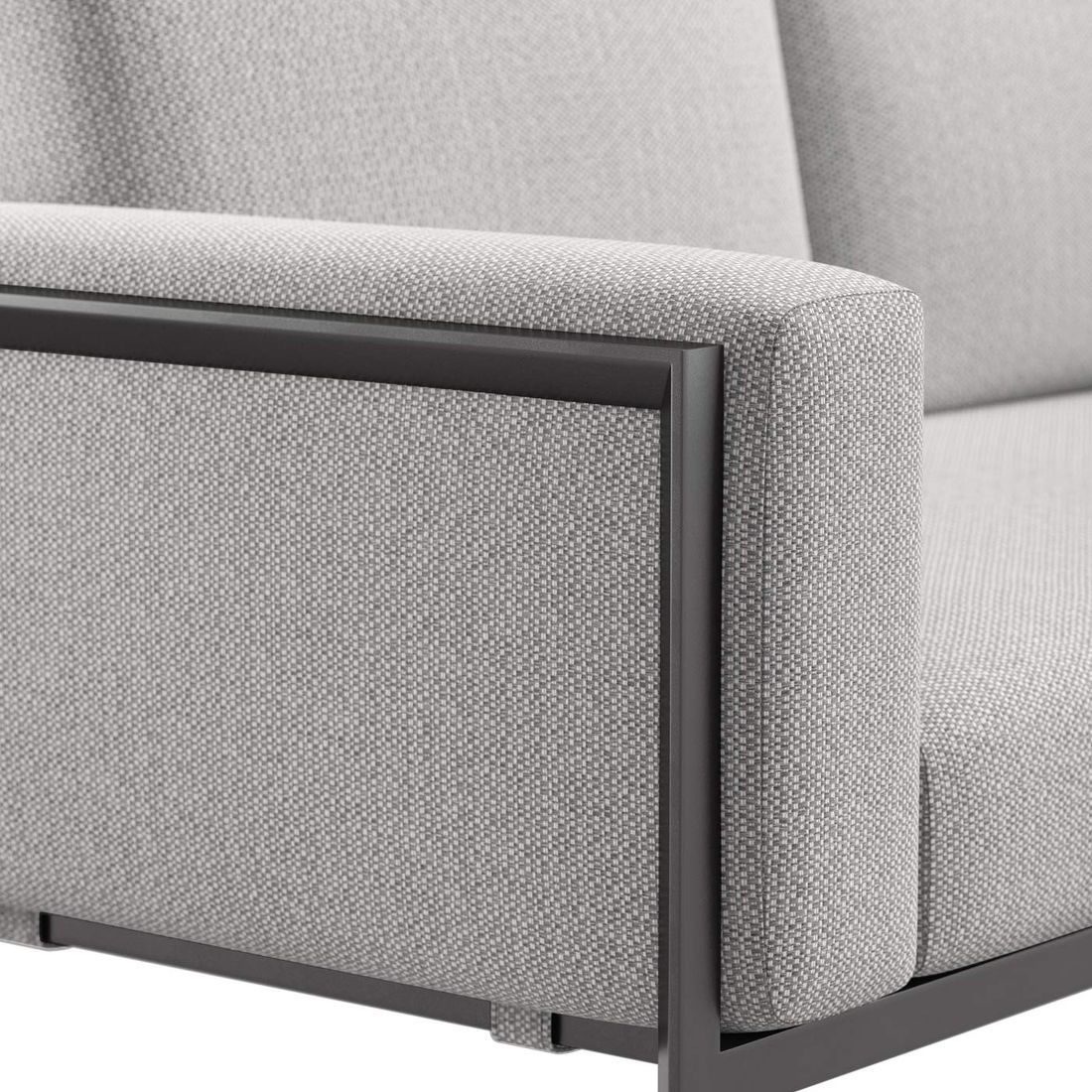 OUTLIV. Toskana Loungeset inkl. Loungetisch Aluminium/Sunproof