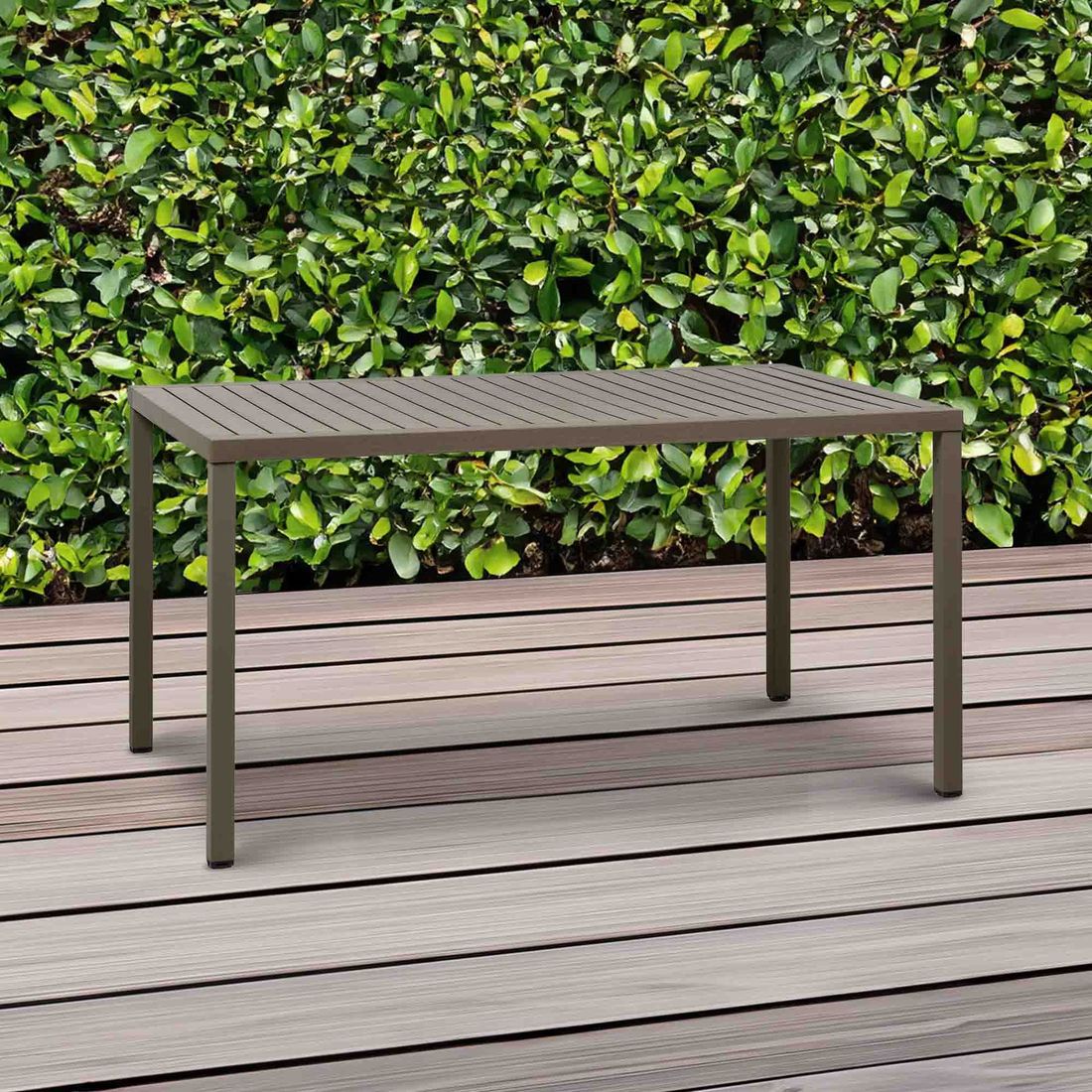 Nardi Cube Gartentisch 120x70cm Aluminium/Kunststoff