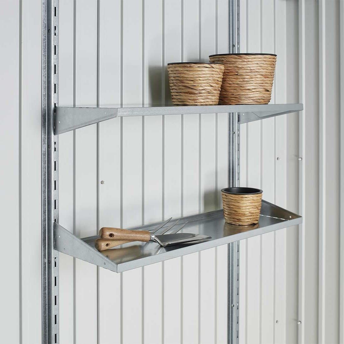Biohort Europa/Geräteschrank Regalsteher 2 Stk 4x4x173 cm