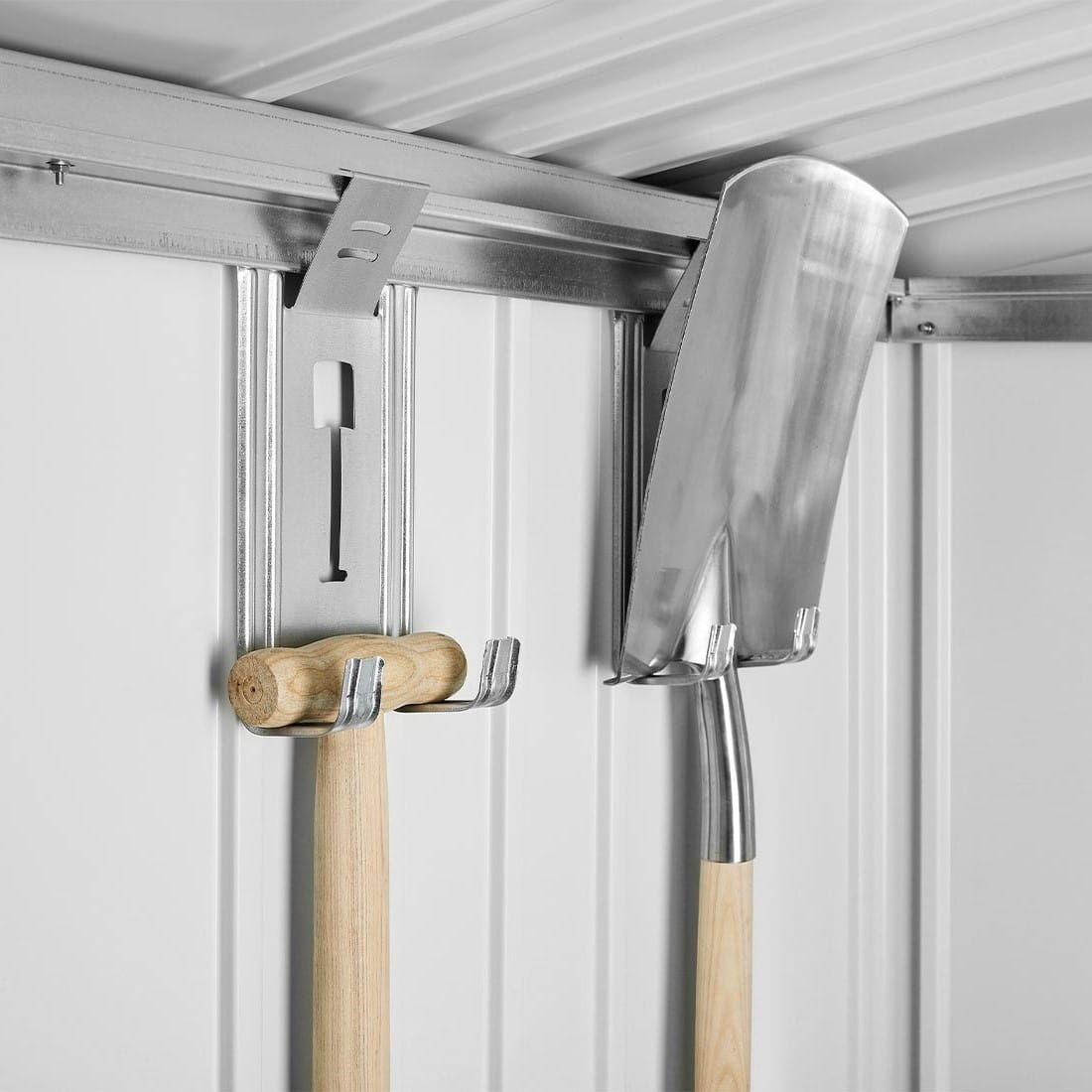Biohort Gerätehalter zu Gerätehaus und Geräteschrank 4 Stk