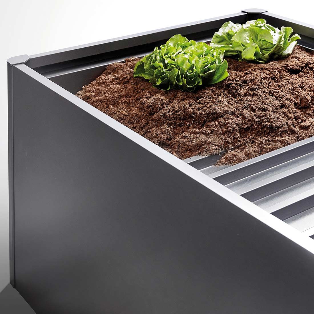 Biohort Zwischenboden für Hochbeet DunkelgrauMetallic Gartenund