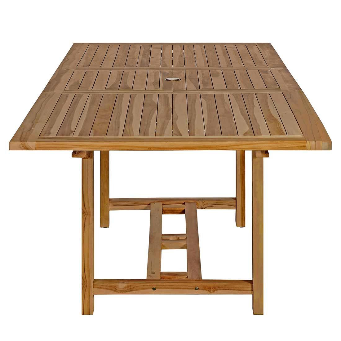 OUTLIV. Ontario Gartenmöbel-Set L (6 Plätze) Tisch 180/240x100cm