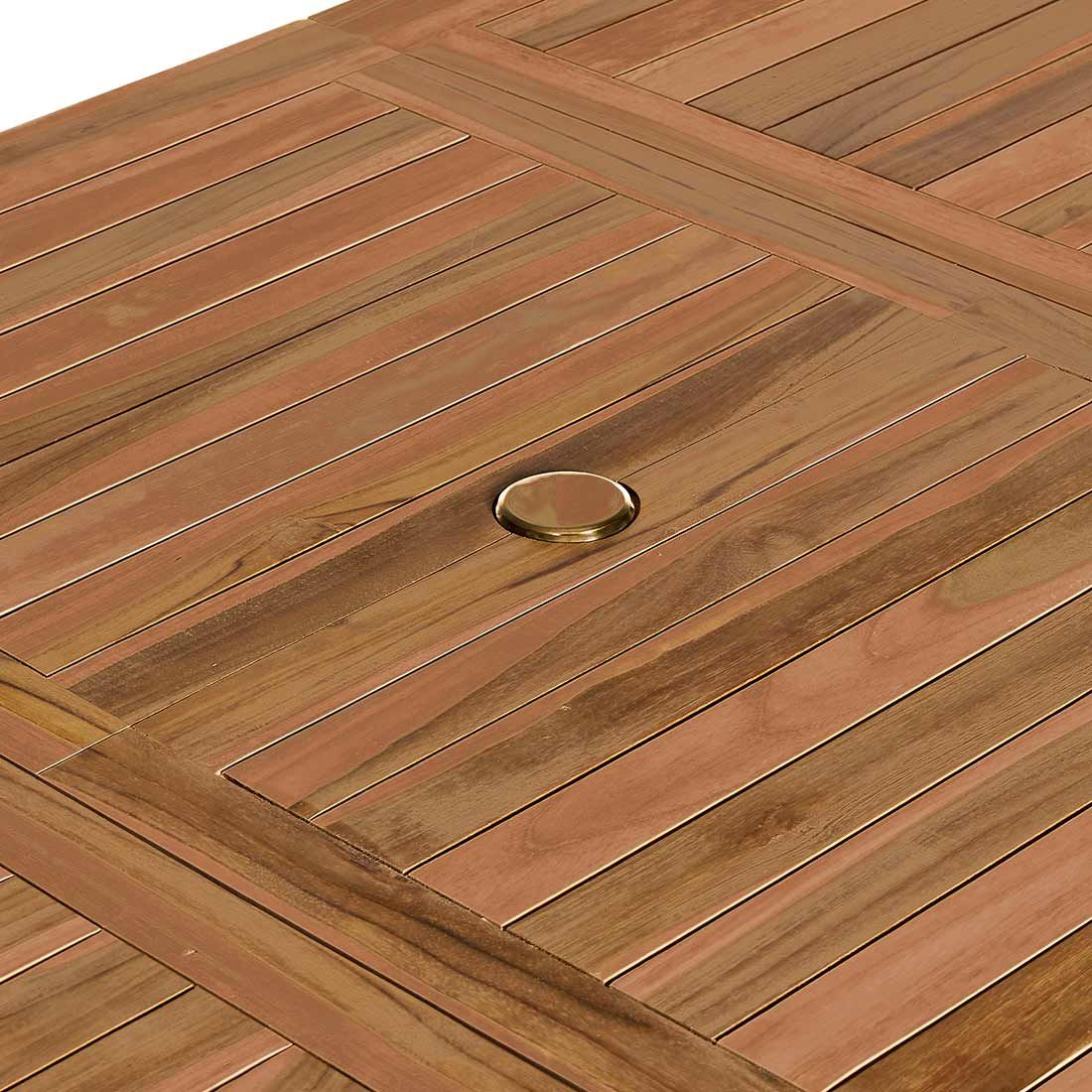 OUTLIV. Ontario Gartenmöbel-Set L (6 Plätze) Tisch 180/240x100cm