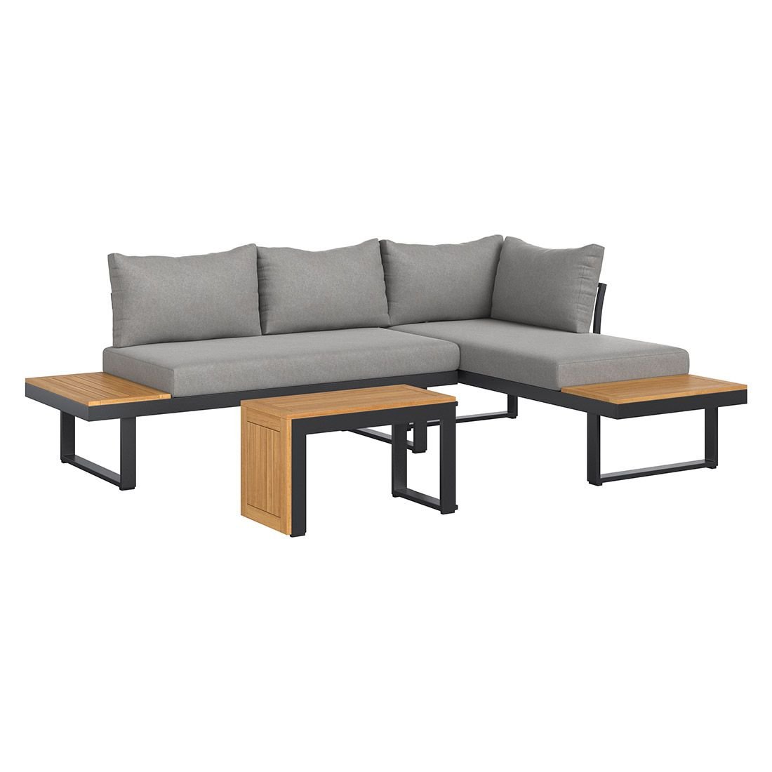 OUTLIV. Alpha Ecklounge Aluminium/Kunstfaser