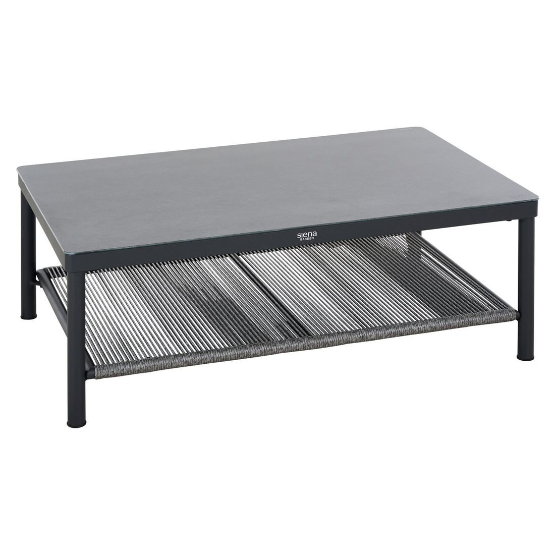 Siena Garden Kansas Loungeset inkl. Loungetische Aluminium/Geflecht