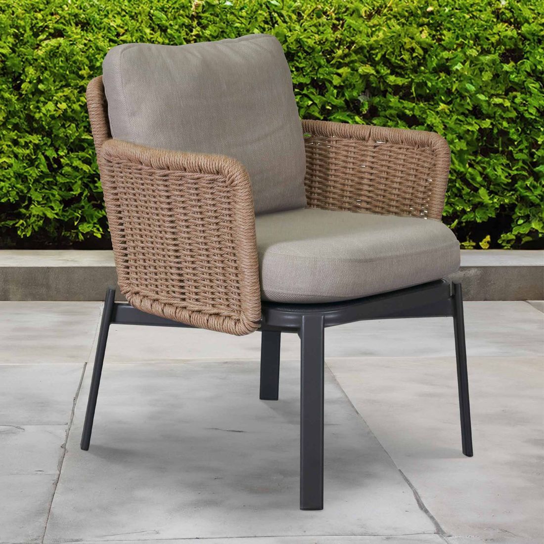 LC Garden Bari Gartensessel Aluminium/Rope/Olefin