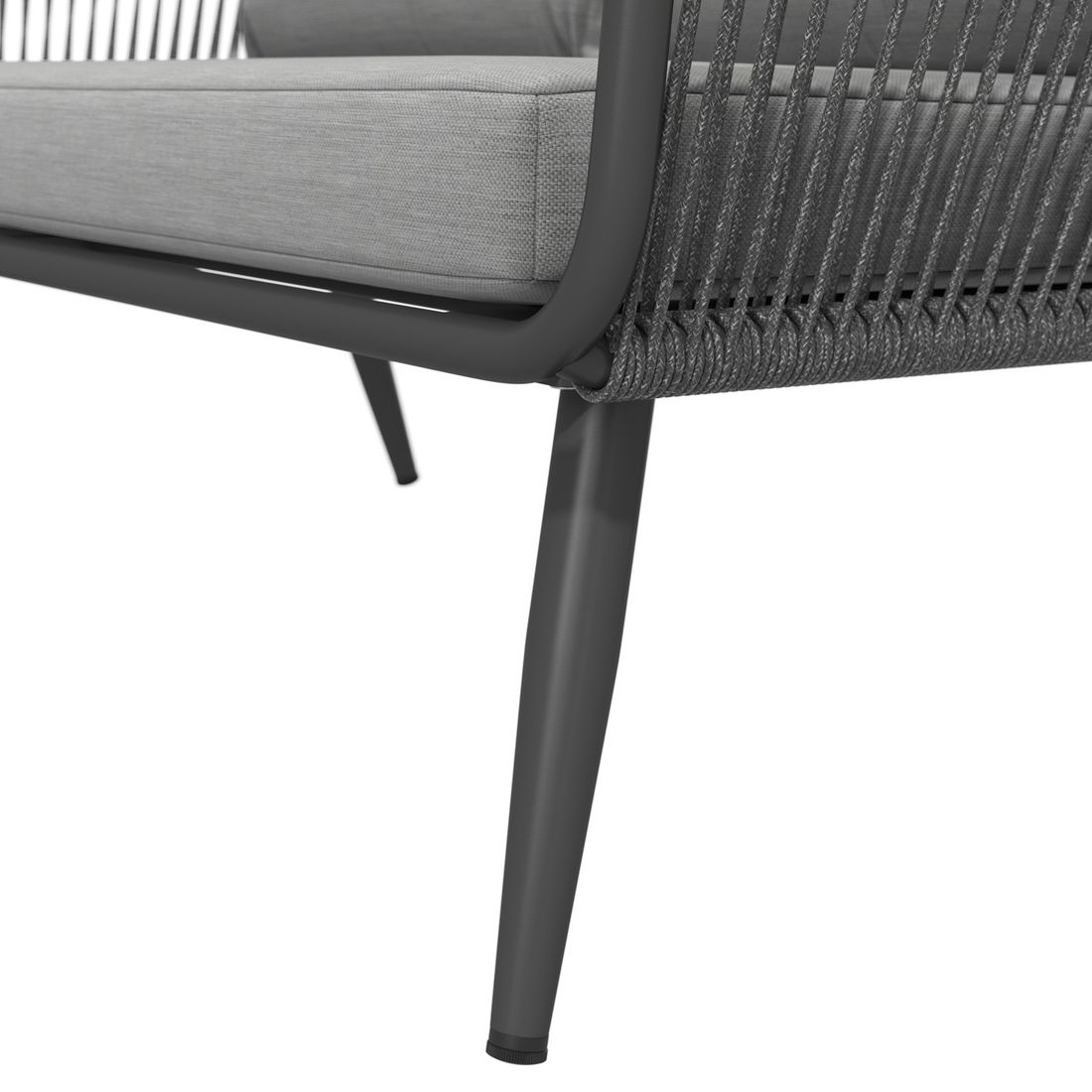 OUTLIV. Alex Ecklounge Aluminium/Rope/Olefin