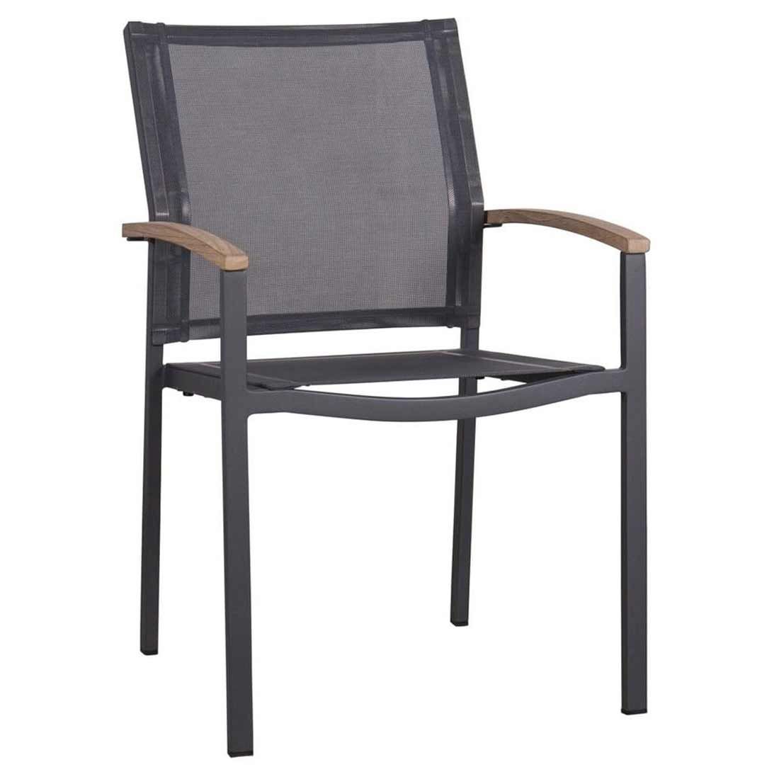 Zebra Alex Gartenmöbel-Set L (7 Plätze) Tisch 220x100cm
