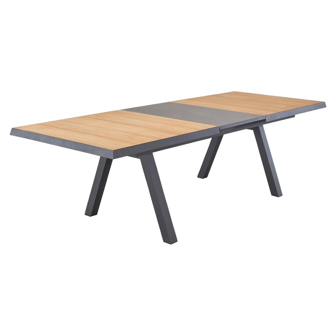 LC Garden Kumasi Ausziehtisch Aluminium/Teak