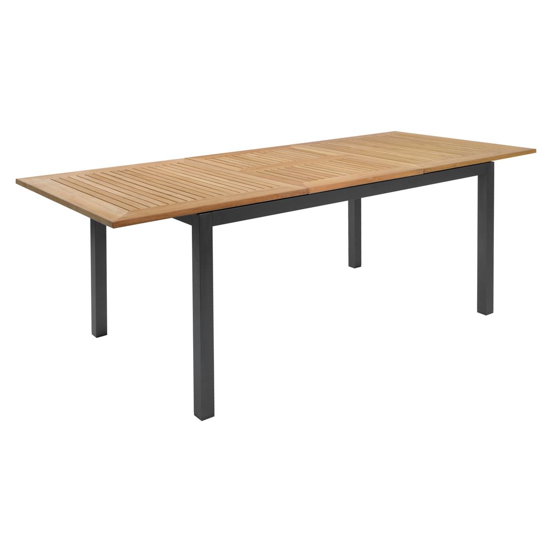 Hartman South Wales Ausziehtisch 150/210x90cm Aluminium/Teak
