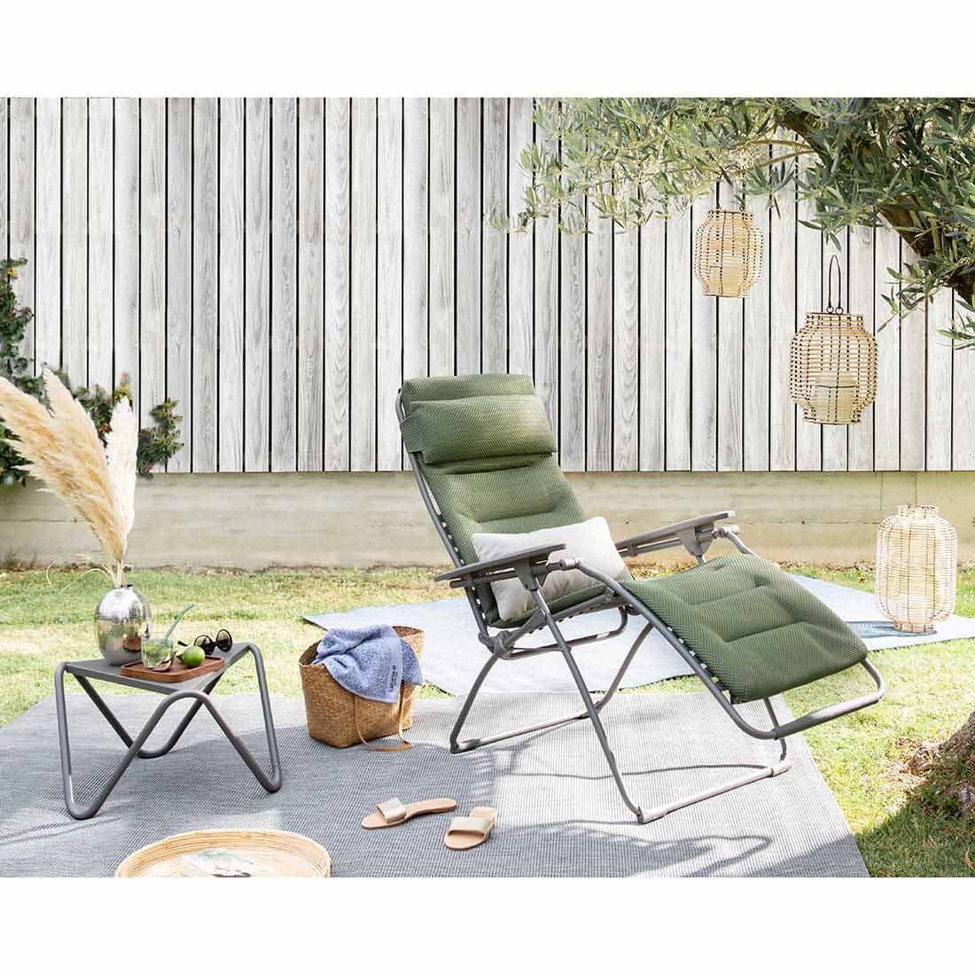 Lafuma Futura XL Relaxliege Stahl/BeComfort