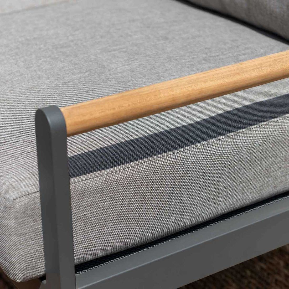 LifestyleGarden Amber Ecklounge Aluminium/Olefin
