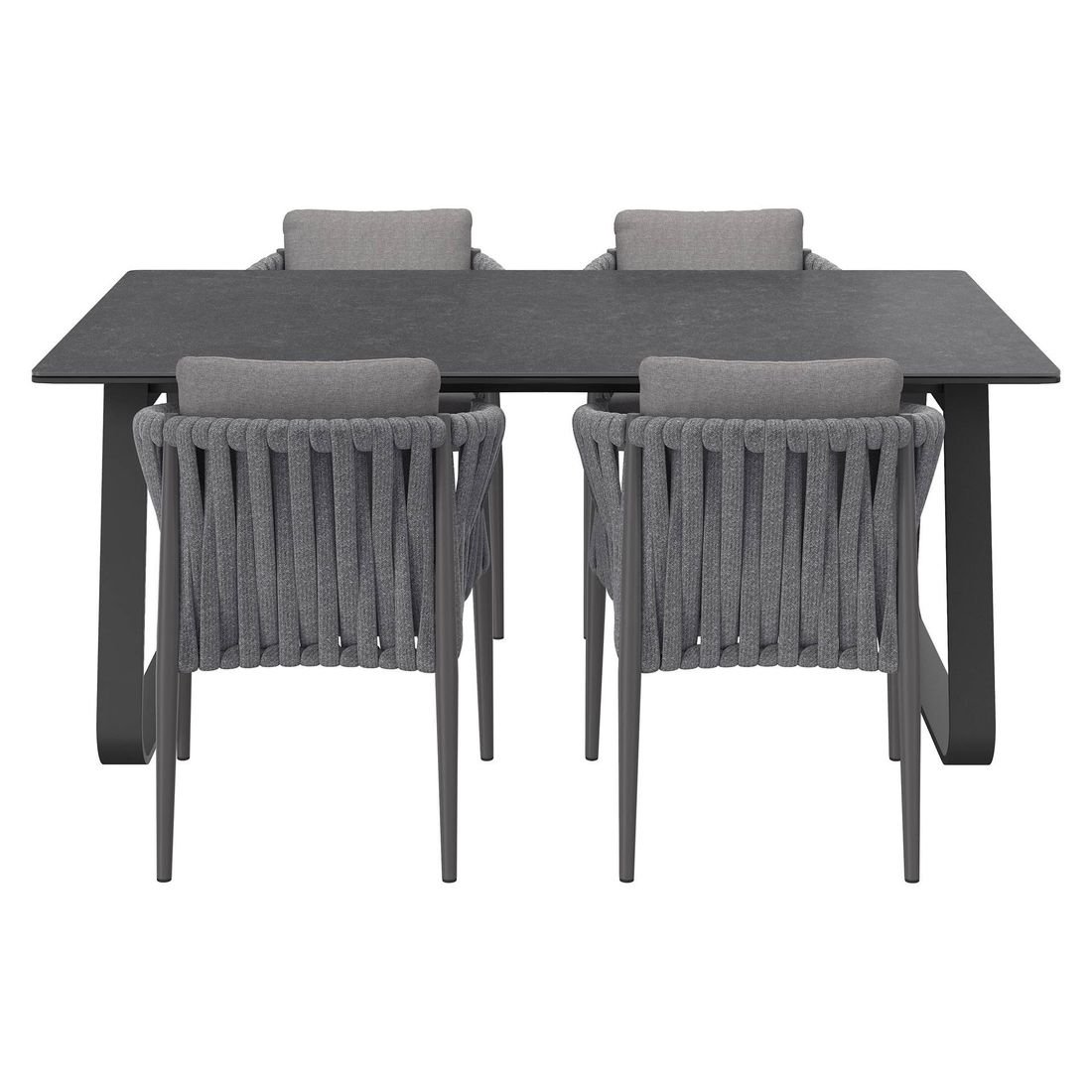 OUTLIV. Lena Gartenmöbel-Set M (4 Plätze) Tisch 180x100cm