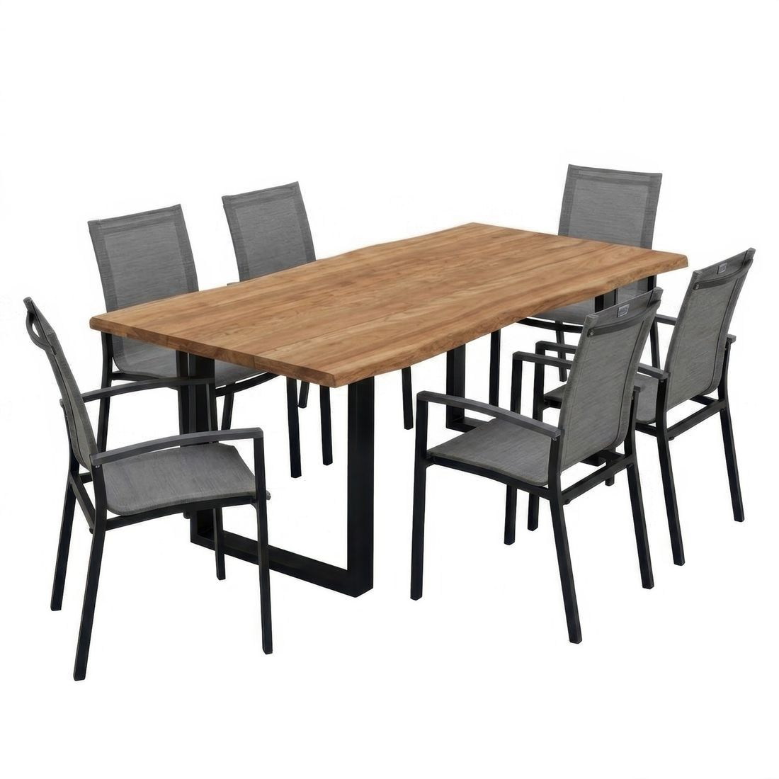 Stern Evoee Gartenmöbel-Set L (6 Plätze) mit OUTLIV. Tisch 200x100cm