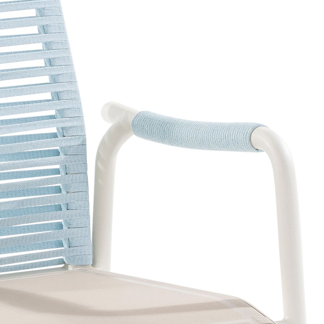 Niehoff Silla Stapelsessel Aluminium/Textilene/Rope