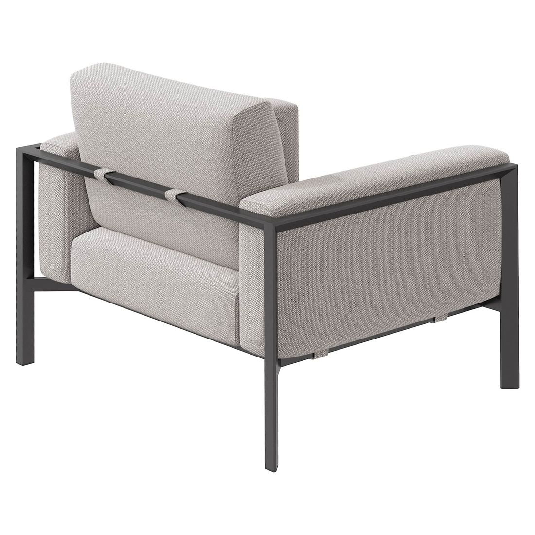 OUTLIV. Toskana Loungesessel Aluminium/Sunproof