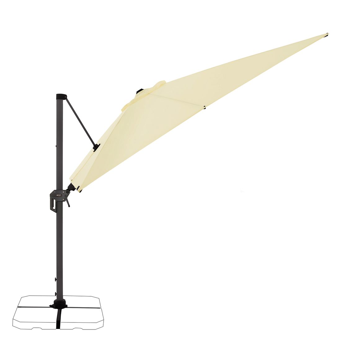 OUTLIV. Lia Ampelschirm 350x260cm