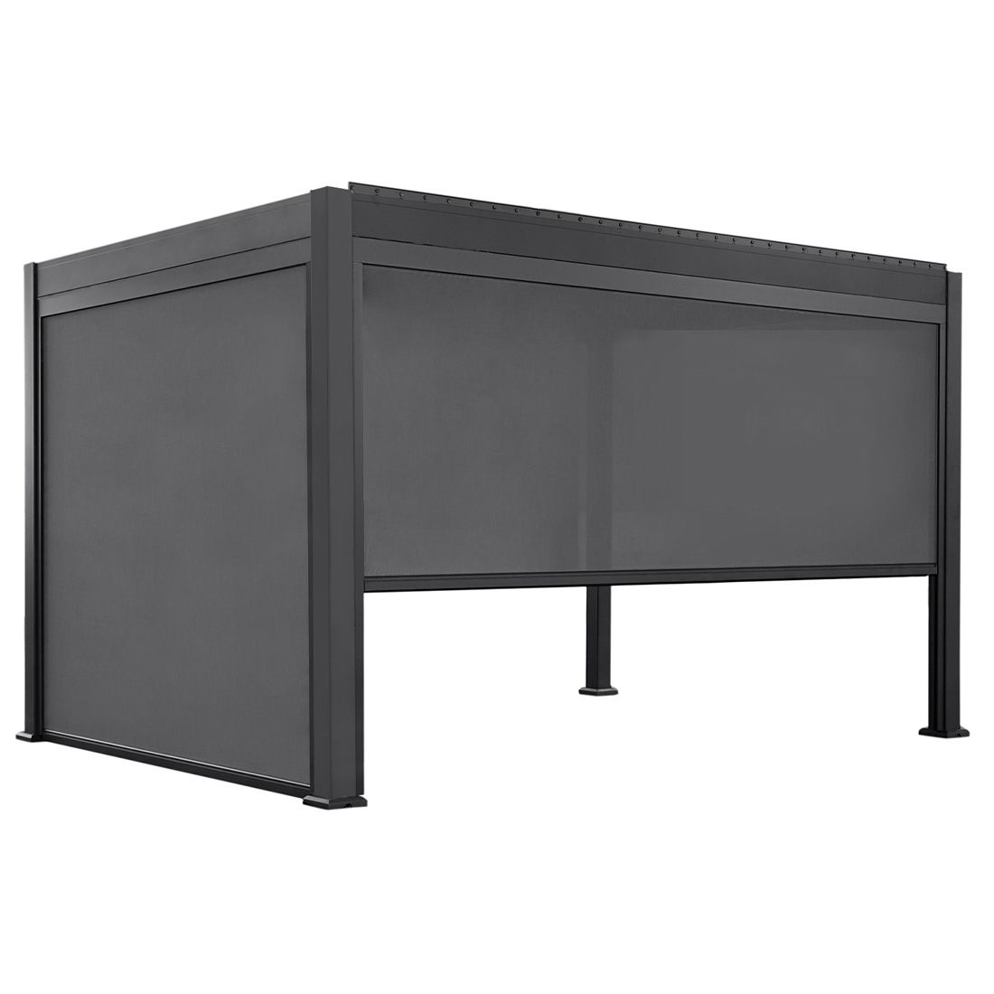 OUTLIV. Bio Santorini Seitenteil für Gartenpergola 300cm Aluminium
