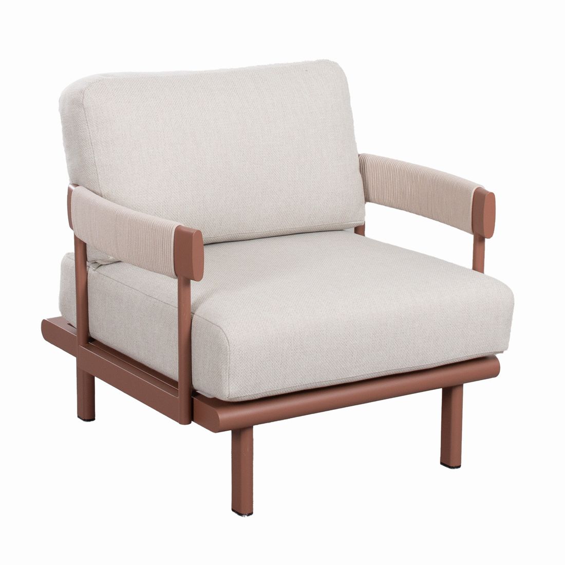 OUTLIV. Emma Loungeset inkl. Loungetisch Aluminium/Olefin