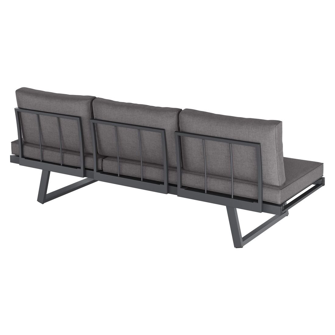 OUTLIV. Lucca Gartenloungesofa Aluminium/Olefin