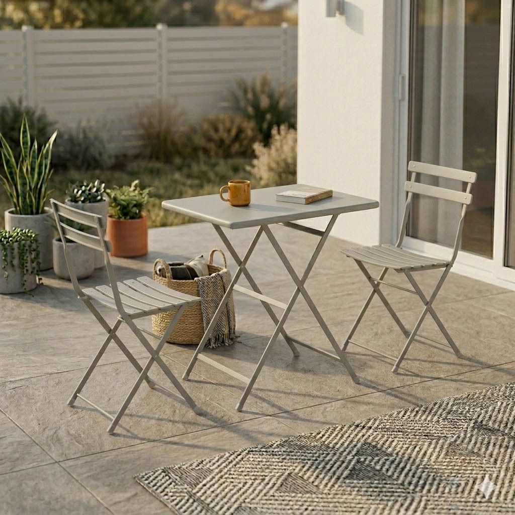 emu Arc en Ciel Gartenmöbel-Set S (2 Plätze) Tisch 70x50cm