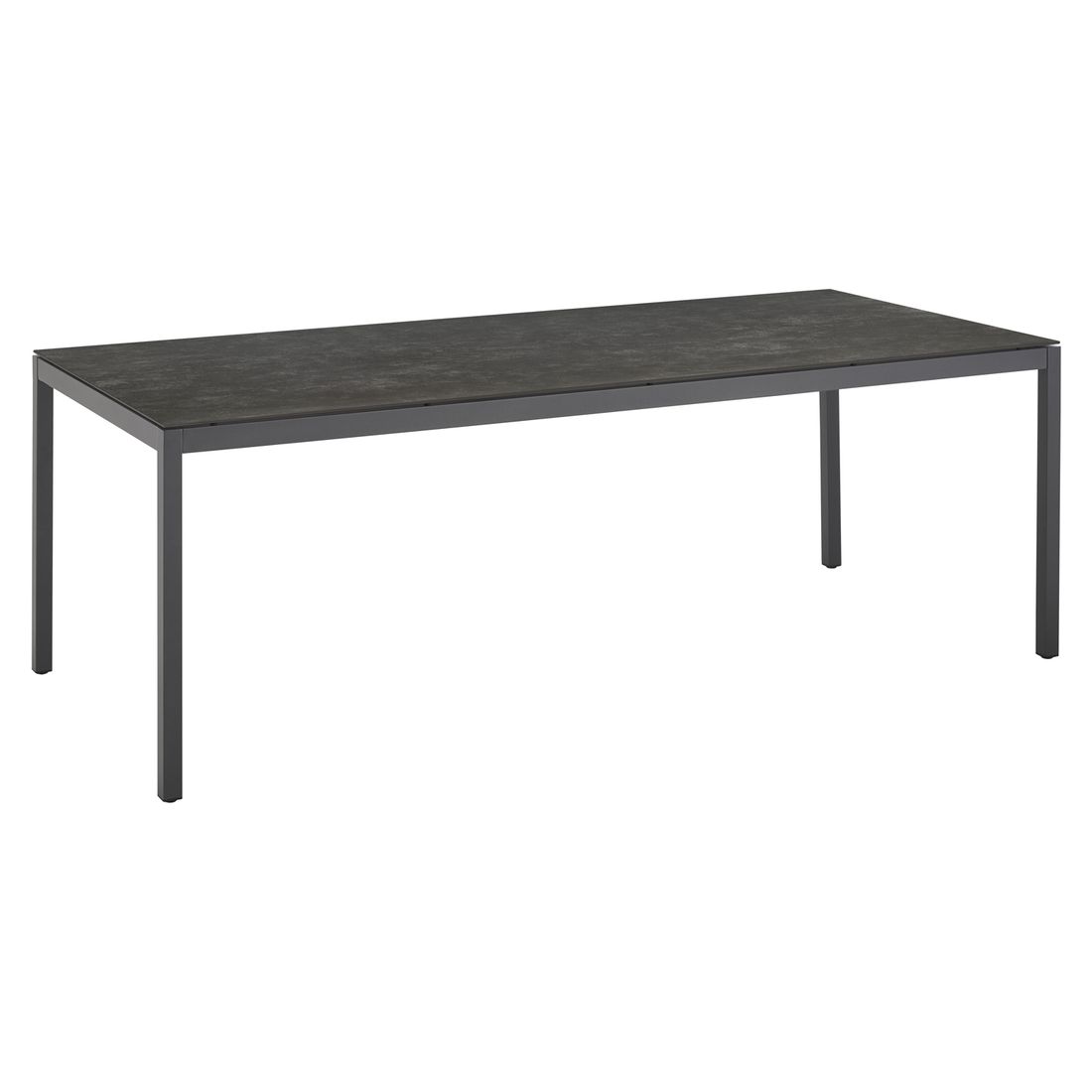 Kettler Basic Plus Gartenmöbel-Set mit OUTLIV. Tisch Aluminium/Keramik