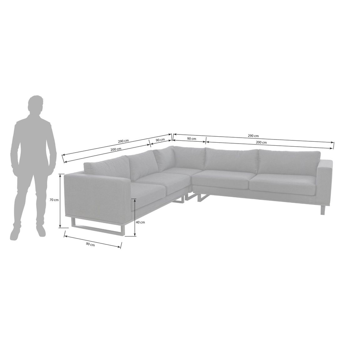 OUTLIV. Miami Ecklounge Sunbrella