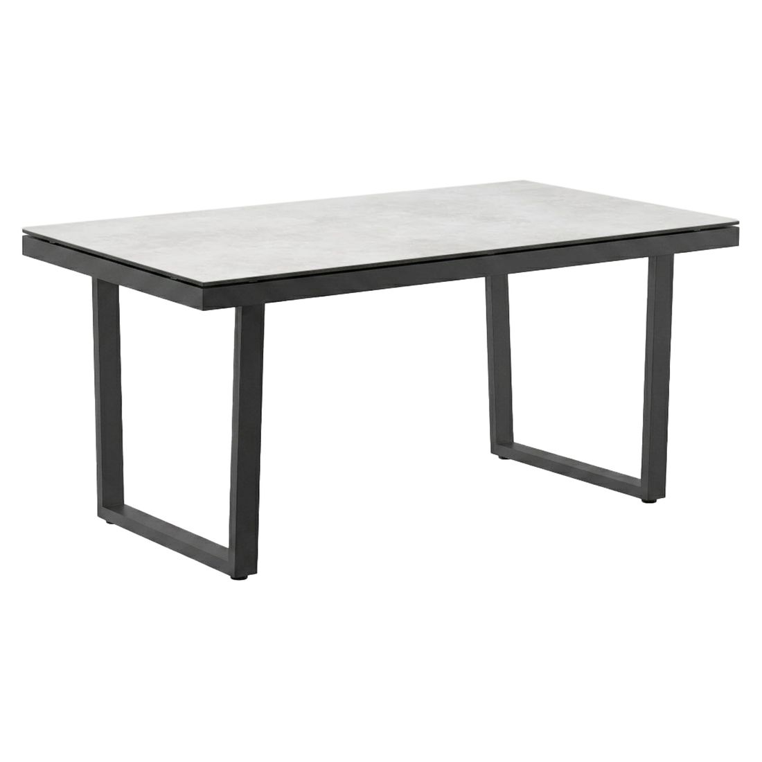 OUTLIV. Milano Dininglounge Tisch 160x90cm Aluminium/Polyester