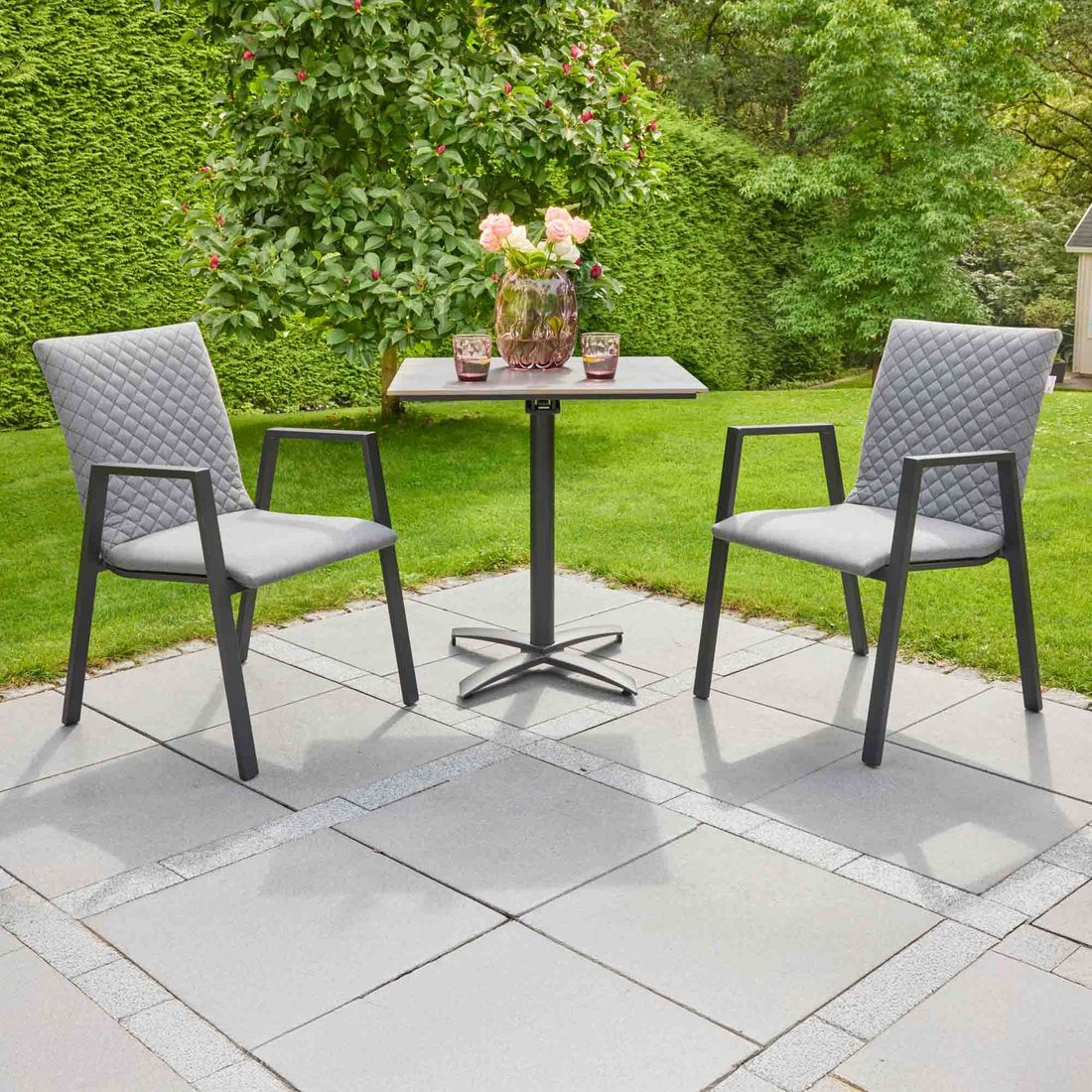 LC Garden Diwo Klapptisch Aluminium/Sinterstein