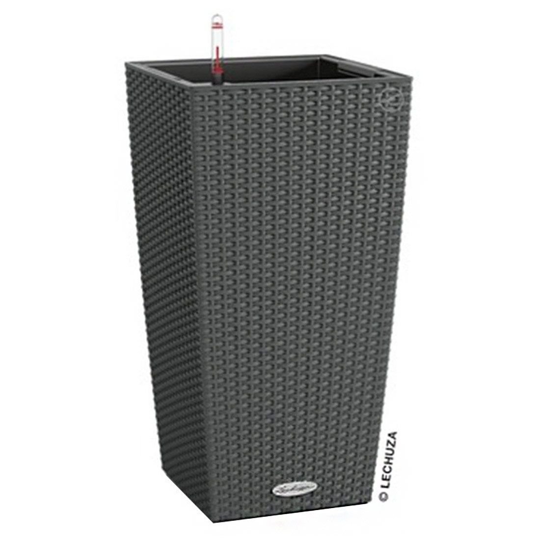 Lechuza Cubico Pflanztopfset 2-teilig 30x30x56cm Kunststoff