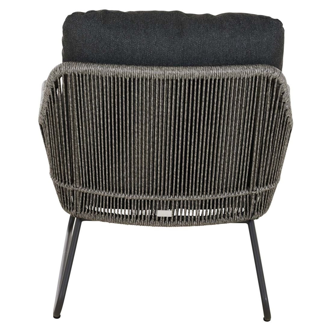 Siena Garden Kansas Loungesessel Aluminium/Geflecht