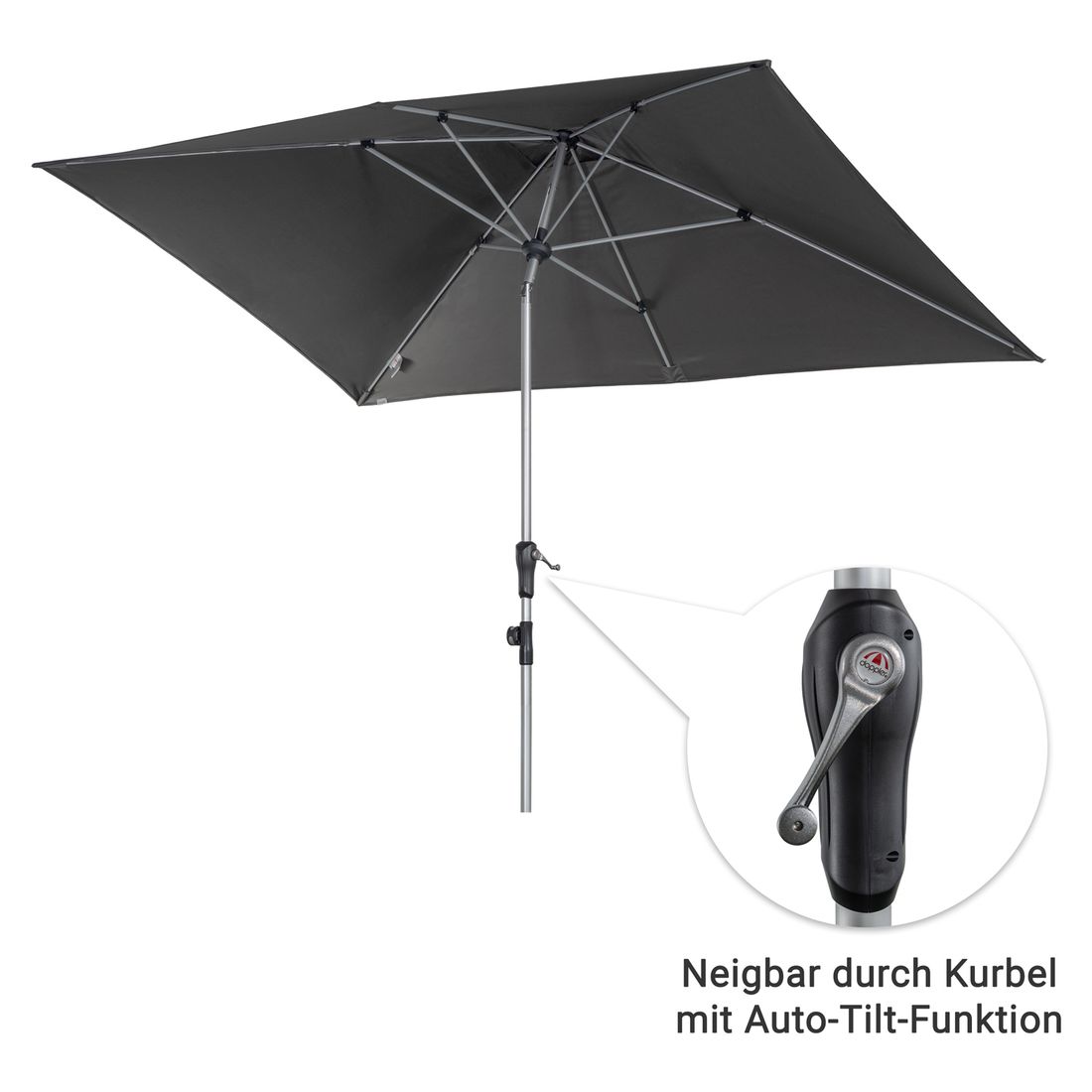 Doppler Profi Mittelstockschirm 300x200cm