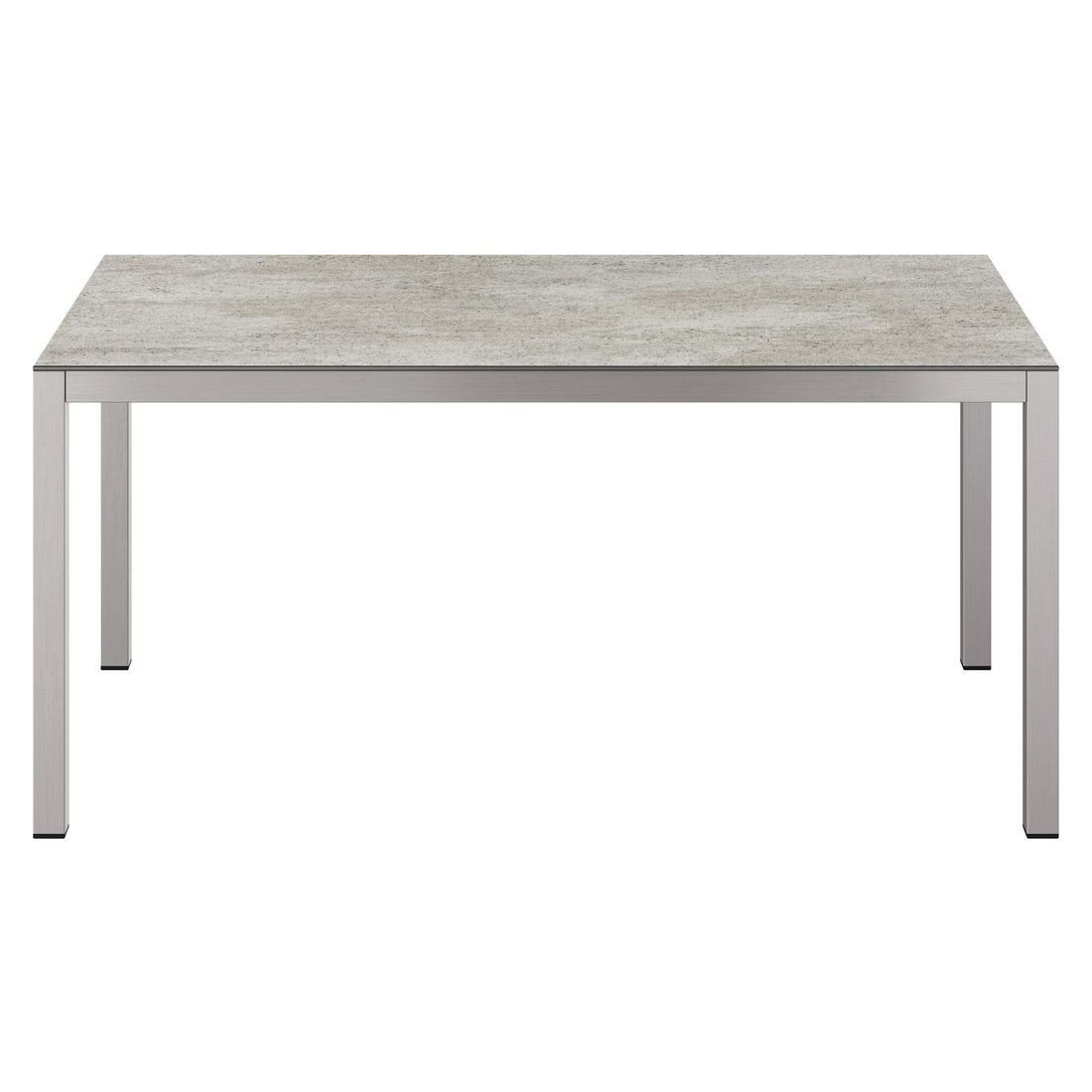 OUTLIV. Gartentisch 160x90cm Edelstahl/Dekton