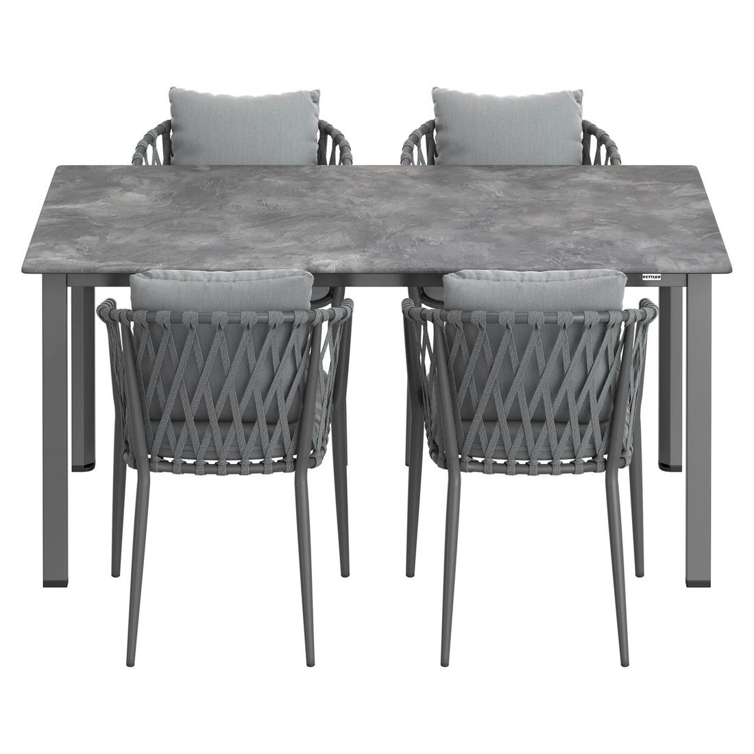 LC Garden Sunrepo Gartenmöbel-Set M (4 Plätze) Tisch 160x90cm