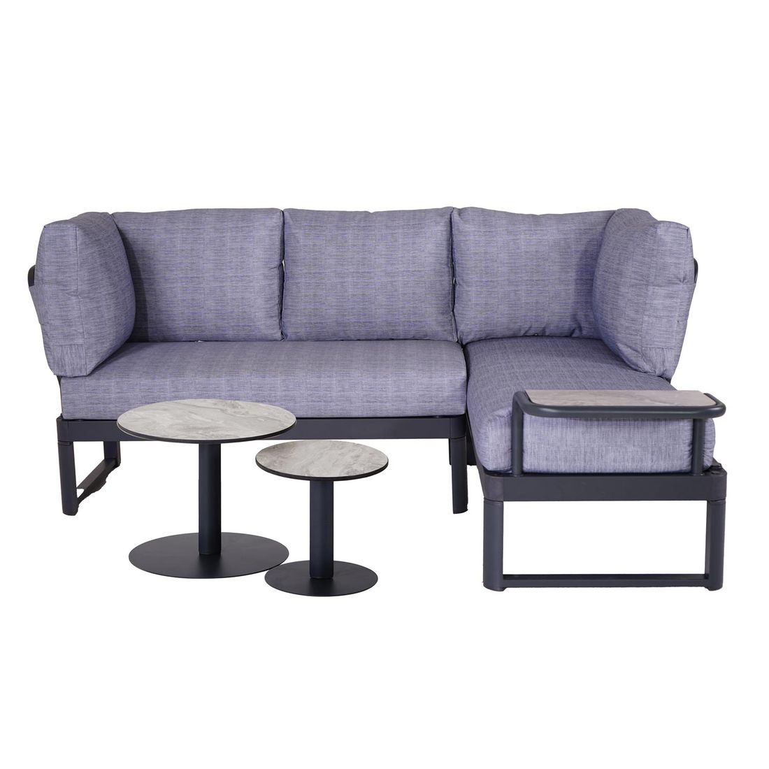 OUTLIV. Pandora Ecklounge Aluminium/Polyester