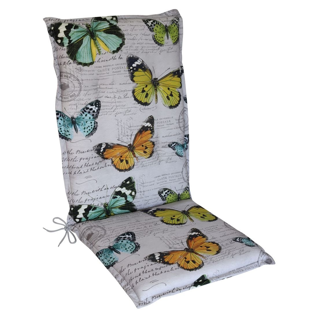 KETTtex Florence Gartenstuhlauflage Hochlehner 50x120cm Baumwolle