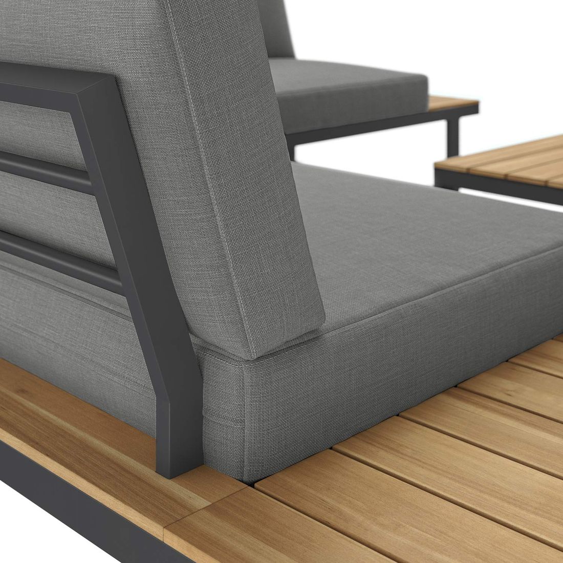 OUTLIV. Albufeira Ecklounge inkl. Loungetisch Aluminium/Polyester