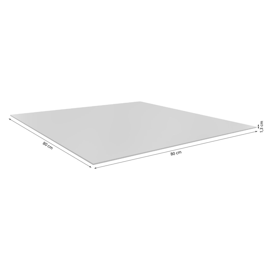 Stern Gartentisch-Platte Silverstar 2.0