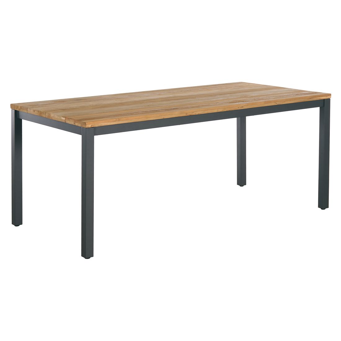 OUTLIV. Kobe Gartentisch Aluminium/Teak recycelt