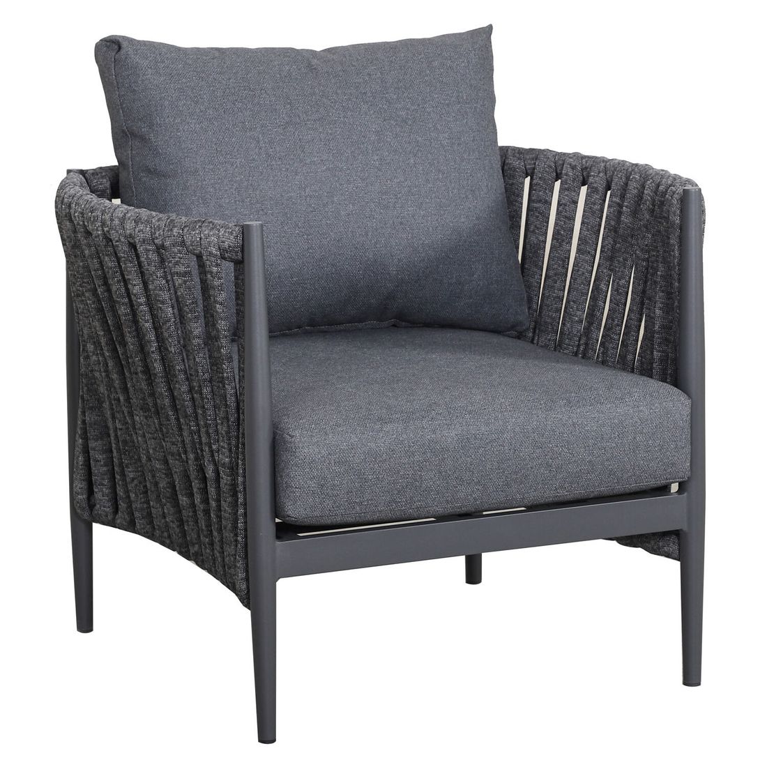 OUTLIV. Lena Loungeset Aluminium/Rope/Createxx