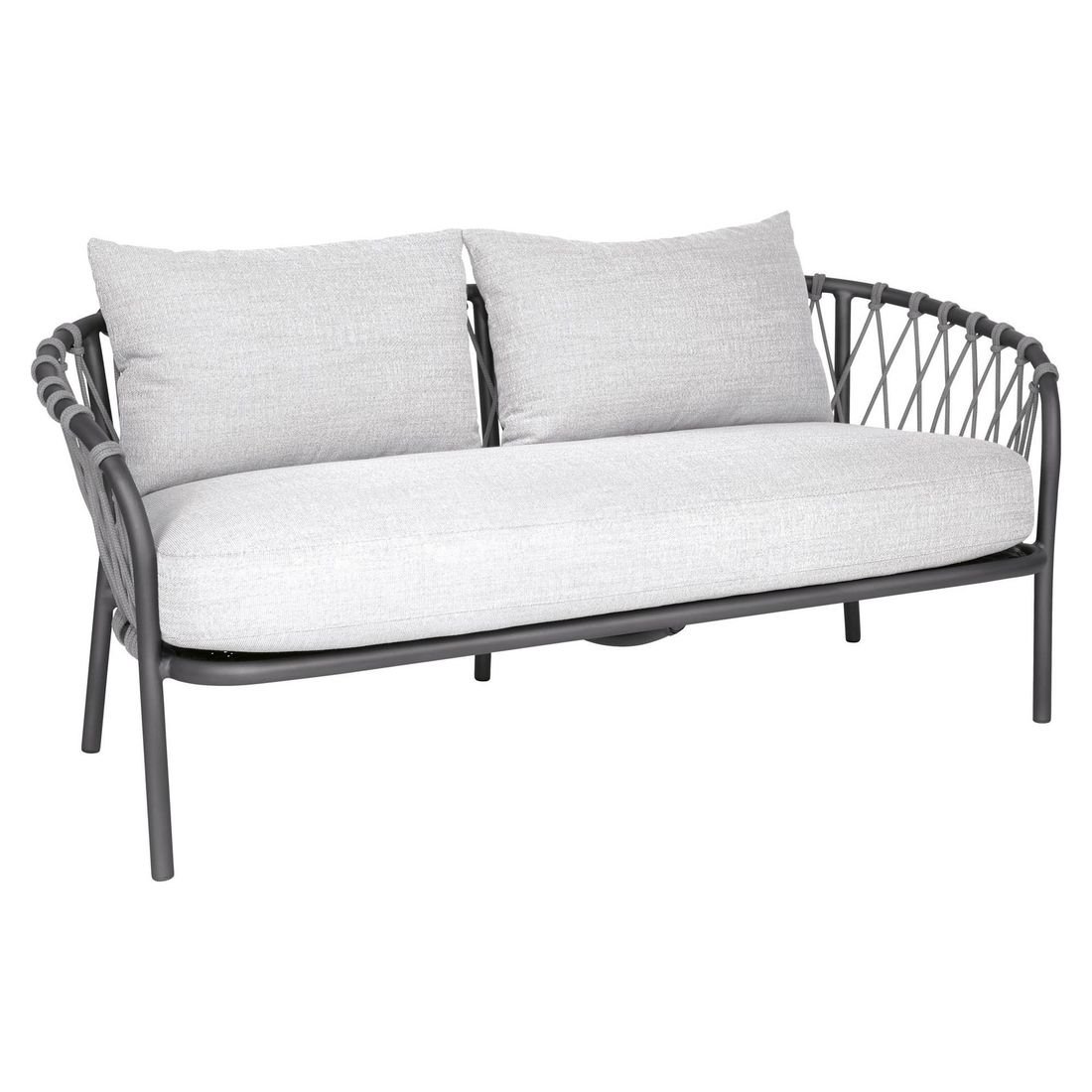 Stern Klea Gartensofa Aluminium/Rope/Outdoorstoff