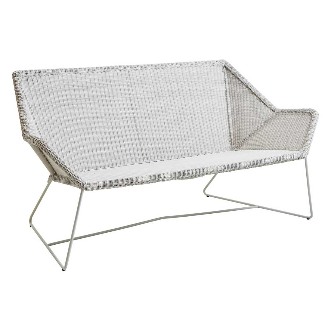 Cane-Line Breeze Garteloungensofa Stahl/Geflecht