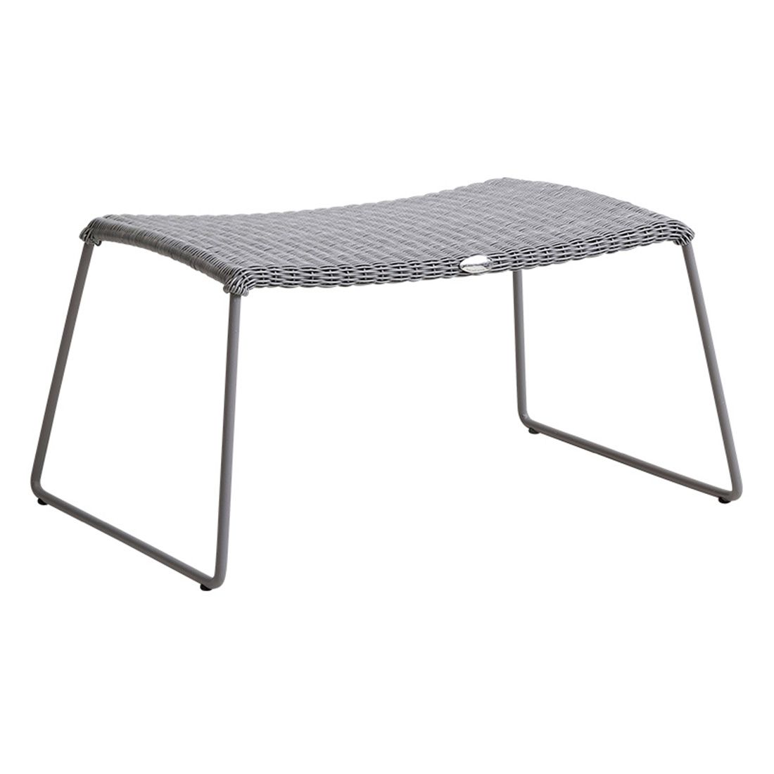 Cane-Line Breeze Hocker Stahl/Geflecht