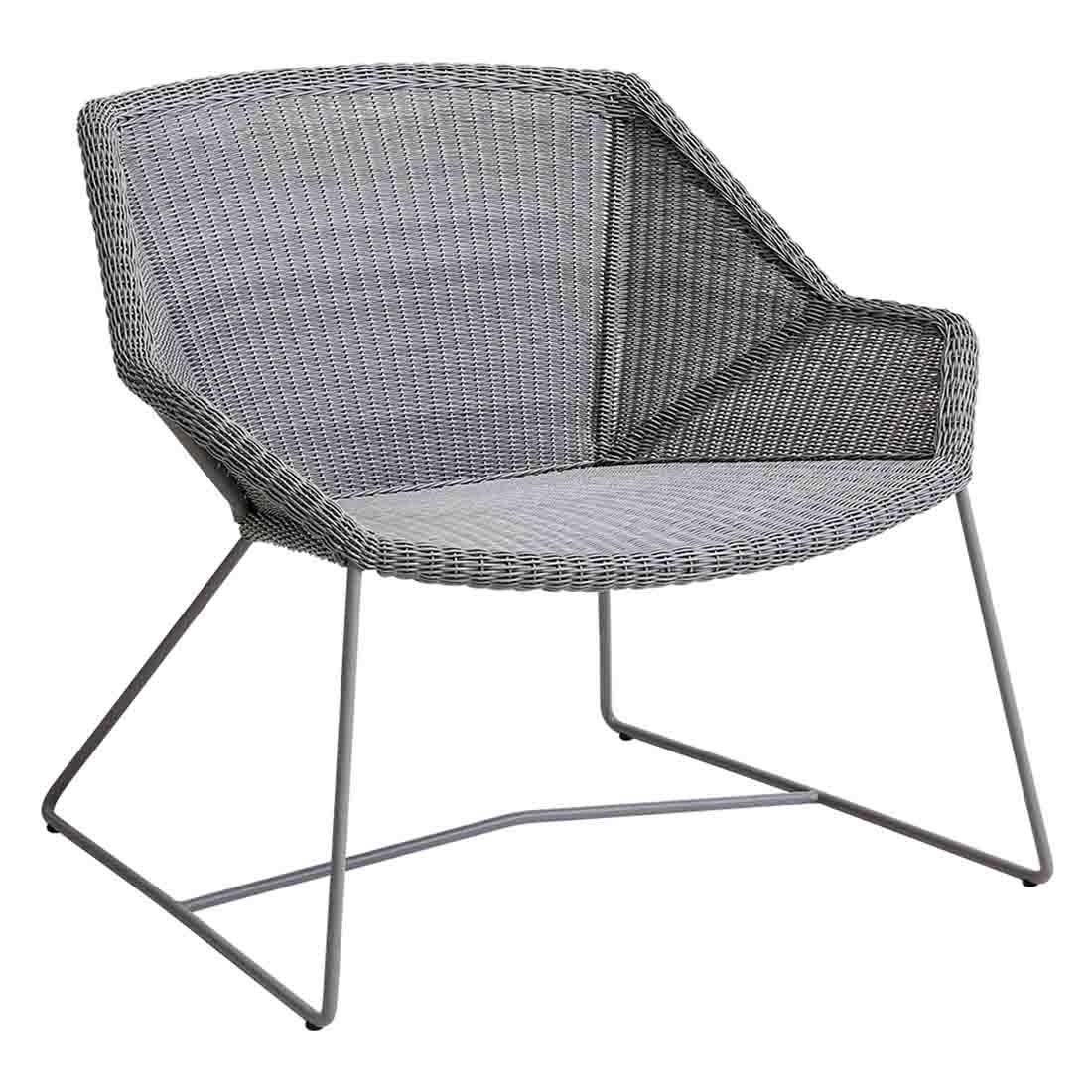 Cane-Line Breeze Loungesessel Stahl/Geflecht