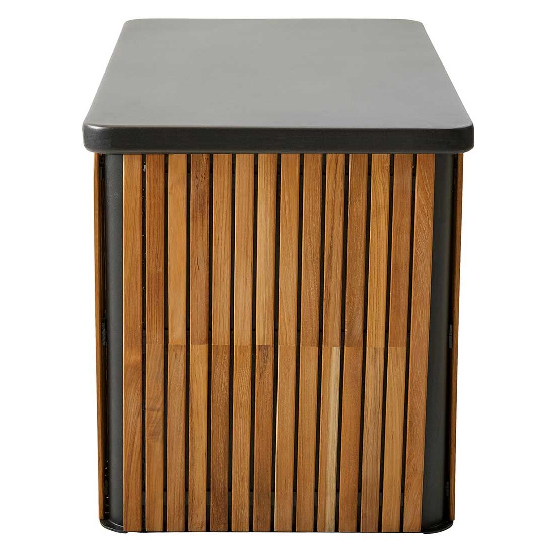 Cane-Line Combine Gartenbox klein Teak/Aluminium