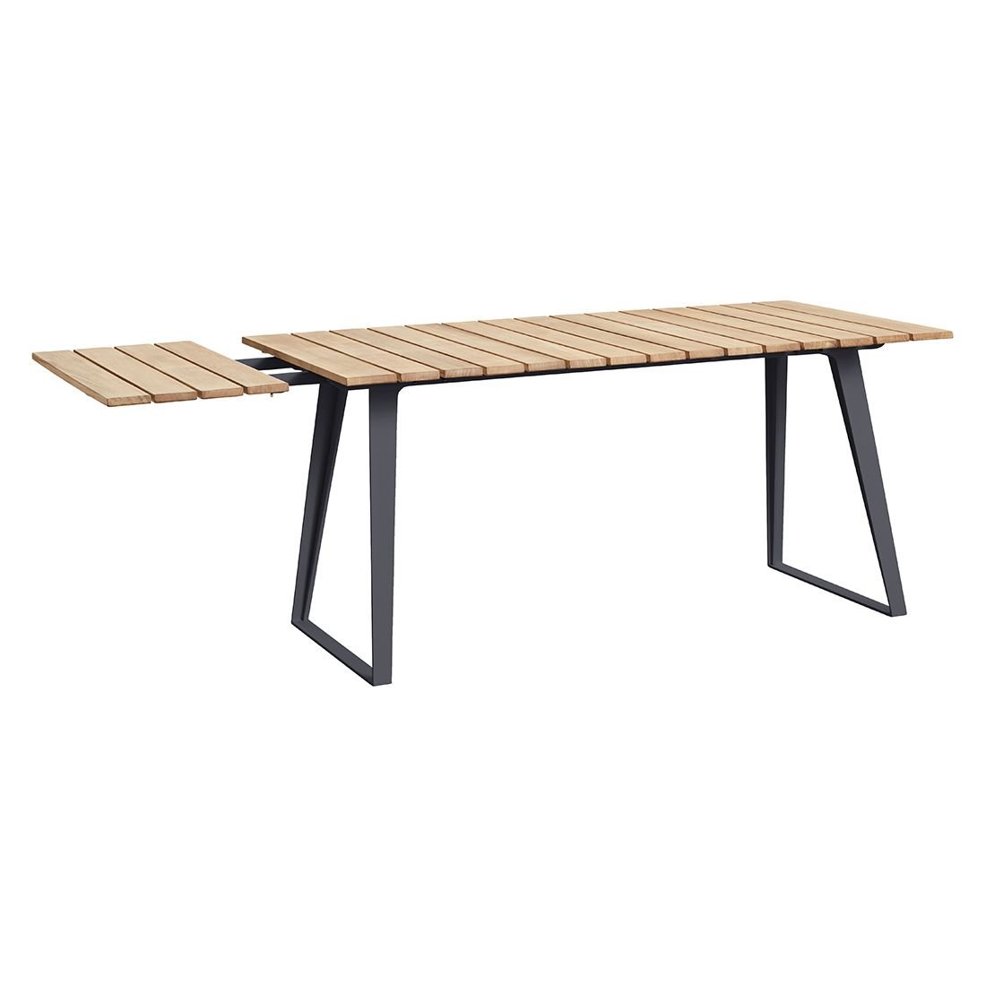 Cane-Line Copenhagen Ausziehtisch 160/243x84 cm Aluminium/Teak
