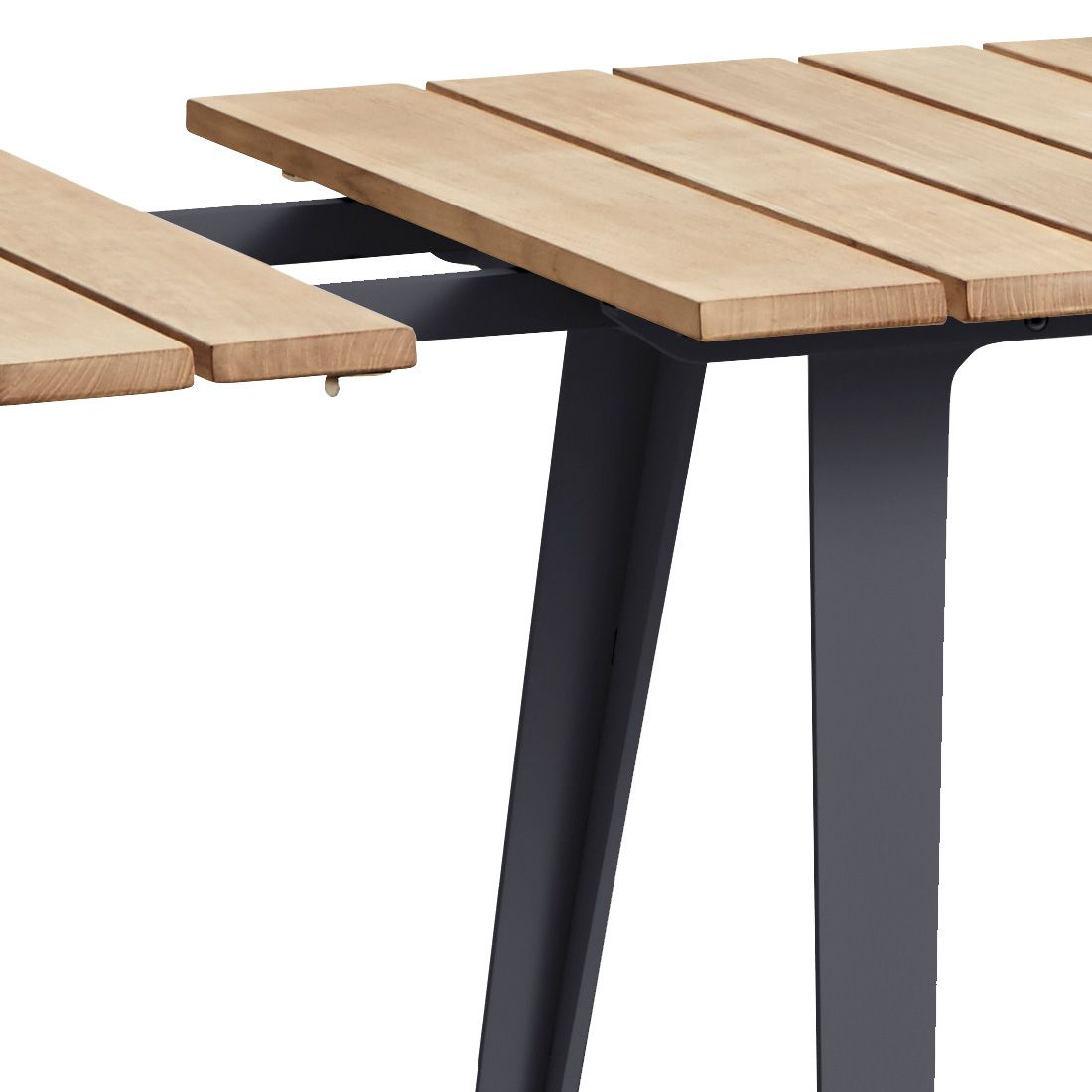 Cane-Line Copenhagen Ausziehtisch 160/243x84 cm Aluminium/Teak