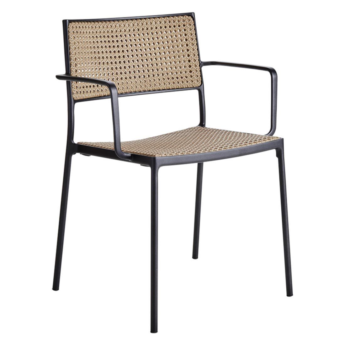 Cane-Line Less Gartenmöbelset 5-tlg. mit Tisch 160x90cm