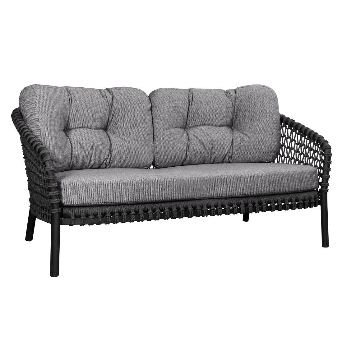 Cane-Line Ocean Gartensofa 155cm Aluminium/Rope/Polypropylen